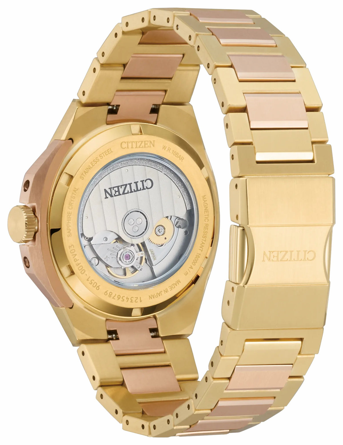 Citizen Smart Buy - Series8 Brown Dial Stainless Steel Bracelet NB6085-57W