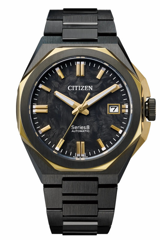 Citizen Best Price - Series8 Black Dial Stainless Steel Bracelet NB6086-54E