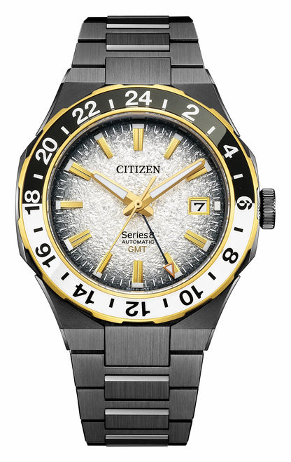 Citizen Deals - Series8 880 The Seasons Winter Silver-Tone Dial Stainless Steel Bracelet NB6035-55H