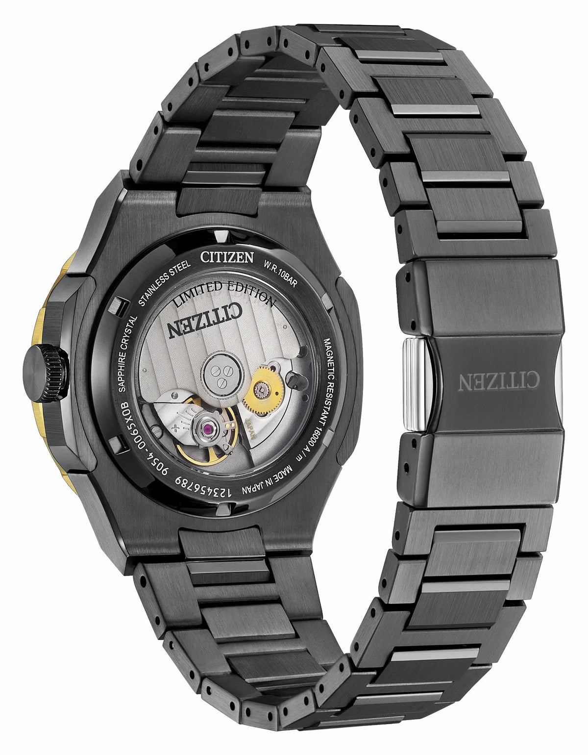 Citizen Deals - Series8 880 The Seasons Winter Silver-Tone Dial Stainless Steel Bracelet NB6035-55H
