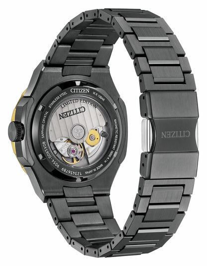 Citizen Deals - Series8 880 The Seasons Winter Silver-Tone Dial Stainless Steel Bracelet NB6035-55H