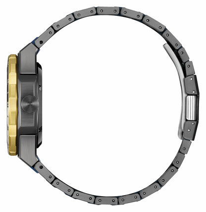 Citizen Deals - Series8 880 The Seasons Winter Silver-Tone Dial Stainless Steel Bracelet NB6035-55H