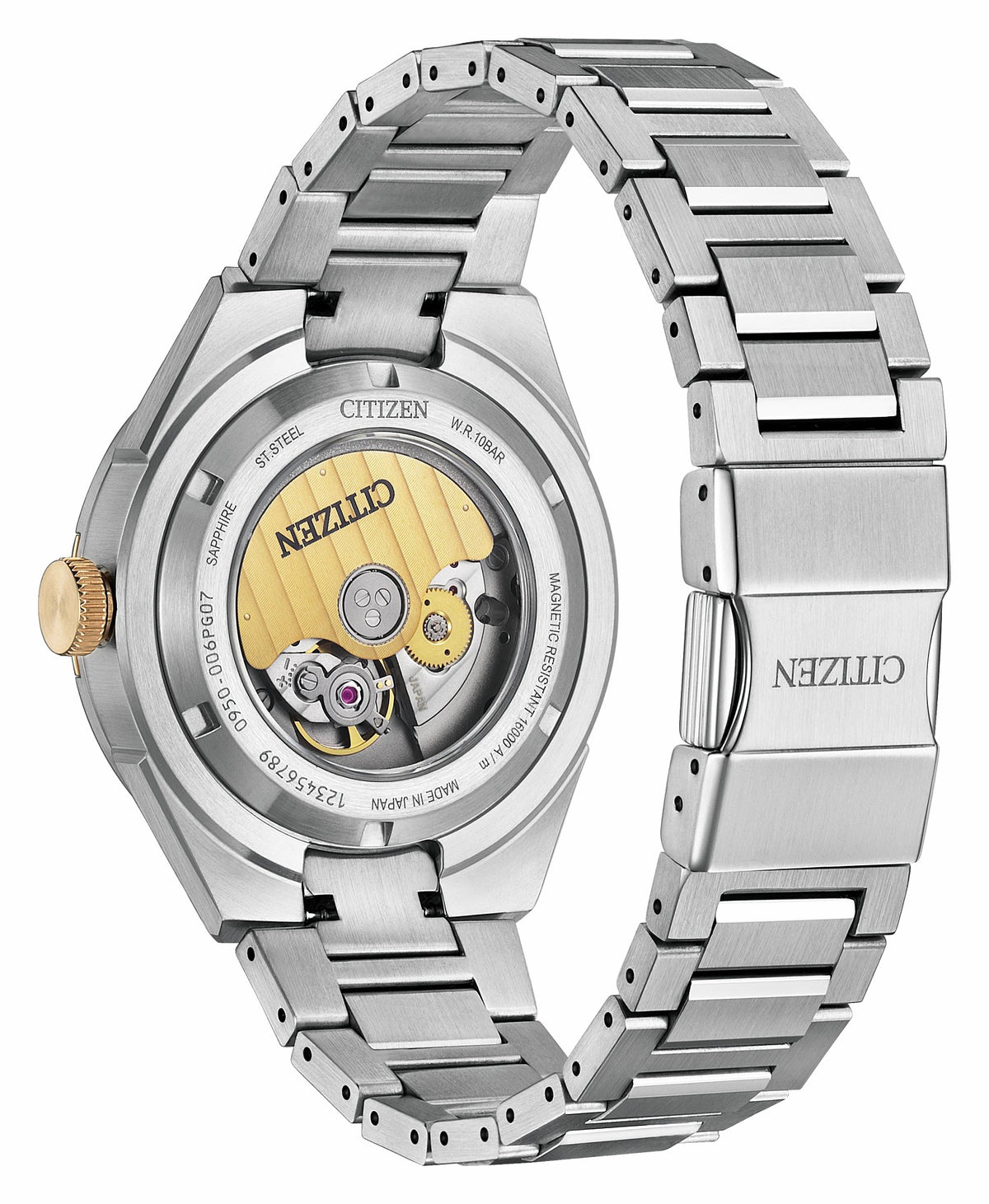 Citizen Smart Buy - Series8 870 Gray Dial Stainless Steel Bracelet NA1034-51H
