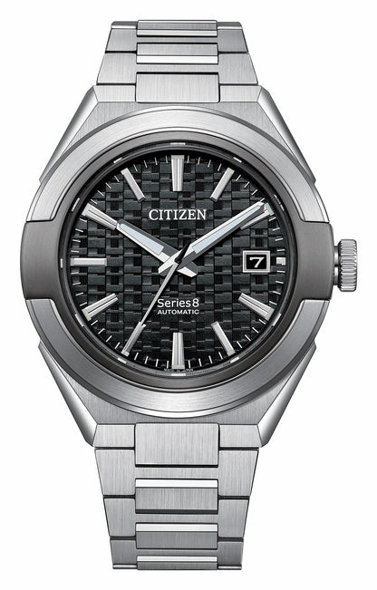 Citizen Featured - Series8 870 Black Dial Stainless Steel Bracelet NA1036-56E