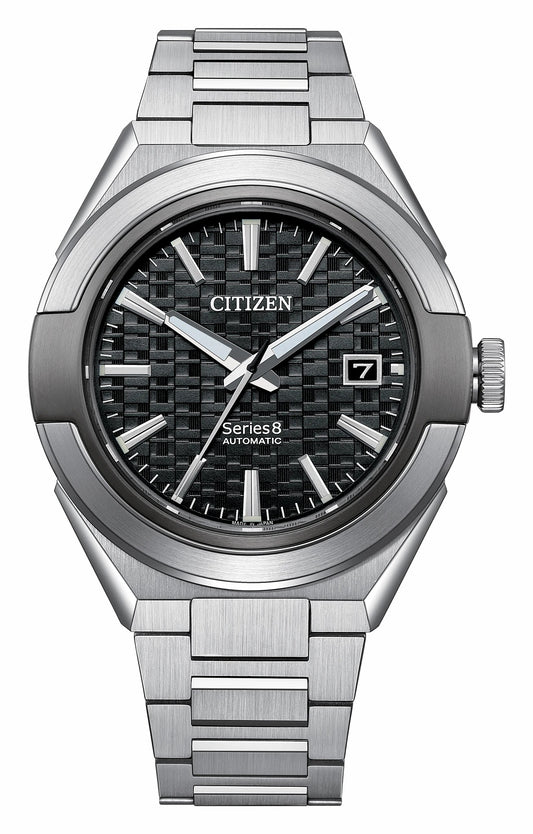 Citizen Featured - Series8 870 Black Dial Stainless Steel Bracelet NA1036-56E