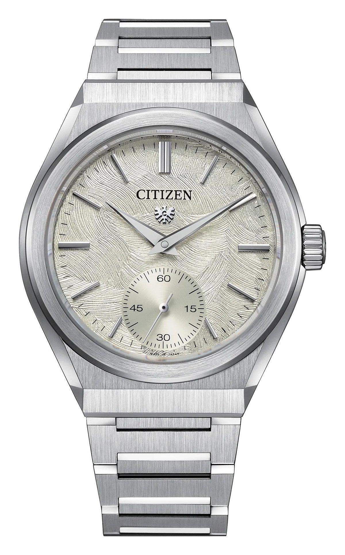 Citizen Essential - The CITIZEN Caliber 0200 Silver-Tone Dial Stainless Steel Bracelet NC0201-54A