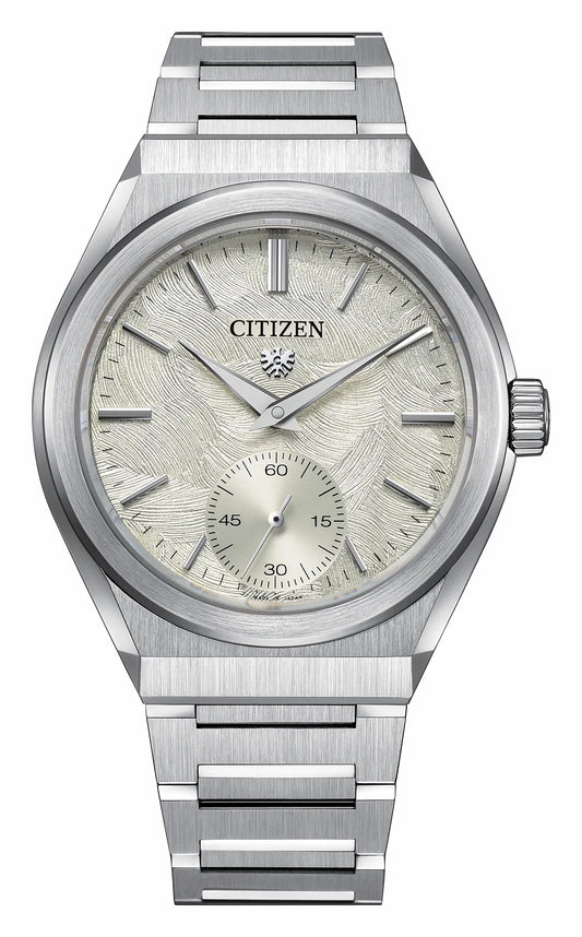 Citizen Essential - The CITIZEN Caliber 0200 Silver-Tone Dial Stainless Steel Bracelet NC0201-54A