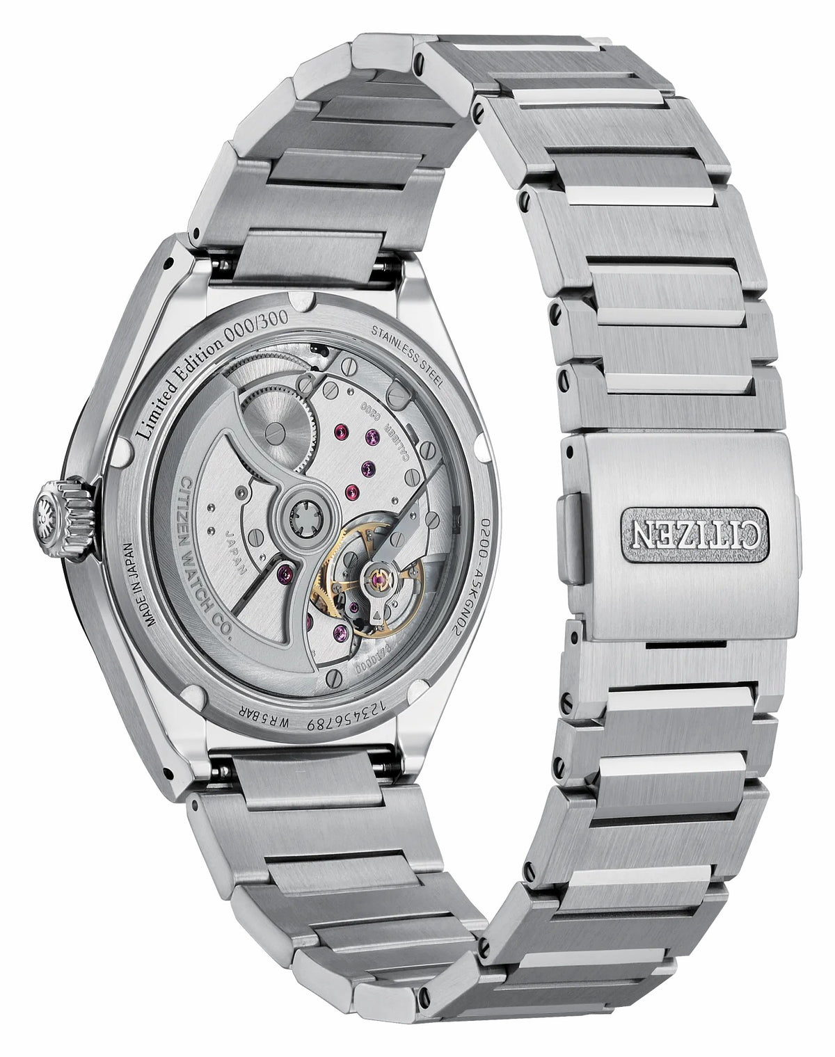 Citizen Essential - The CITIZEN Caliber 0200 Silver-Tone Dial Stainless Steel Bracelet NC0201-54A