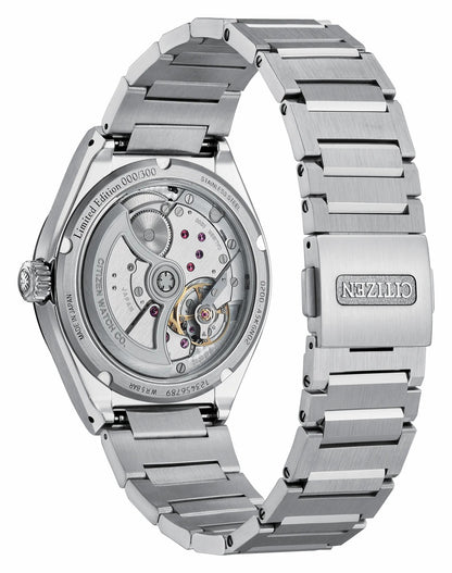 Citizen Essential - The CITIZEN Caliber 0200 Silver-Tone Dial Stainless Steel Bracelet NC0201-54A