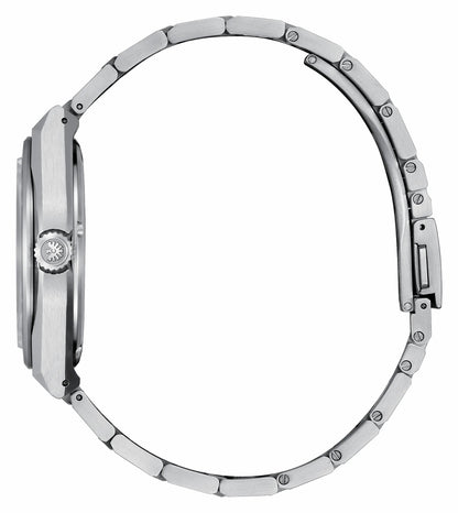 Citizen Essential - The CITIZEN Caliber 0200 Silver-Tone Dial Stainless Steel Bracelet NC0201-54A