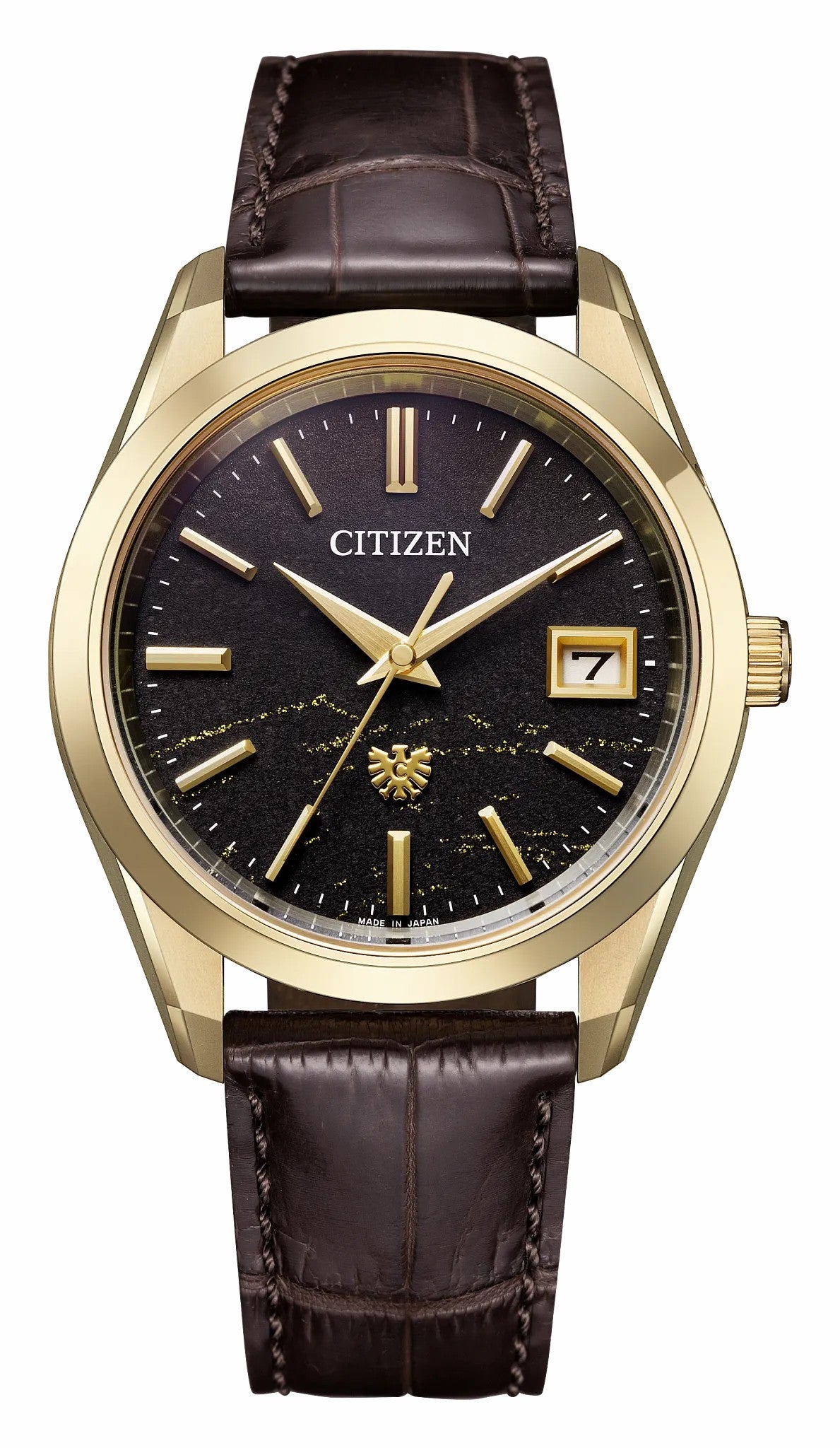 Citizen Recommended - The CITIZEN Brown Dial Crocodile Strap AQ4103-16W