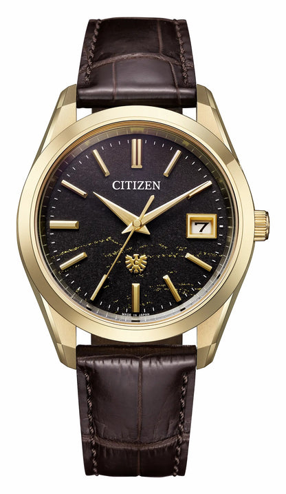 Citizen Recommended - The CITIZEN Brown Dial Crocodile Strap AQ4103-16W