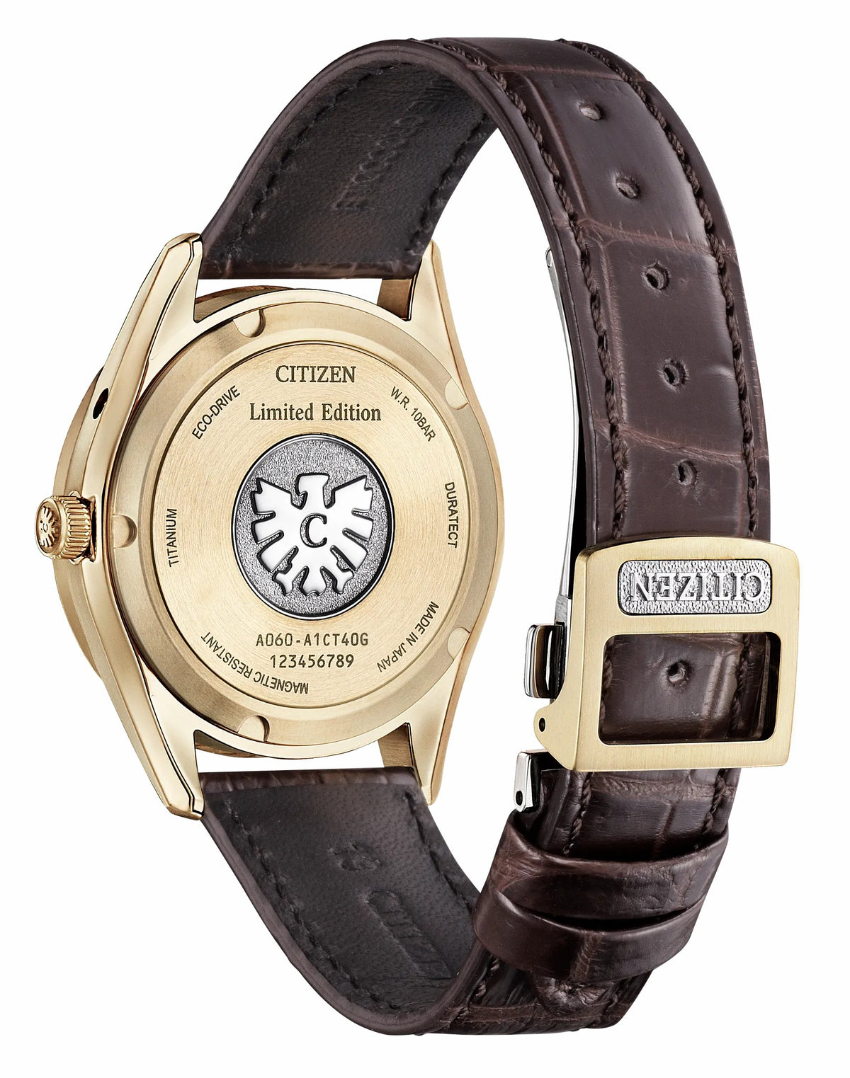 Citizen Recommended - The CITIZEN Brown Dial Crocodile Strap AQ4103-16W
