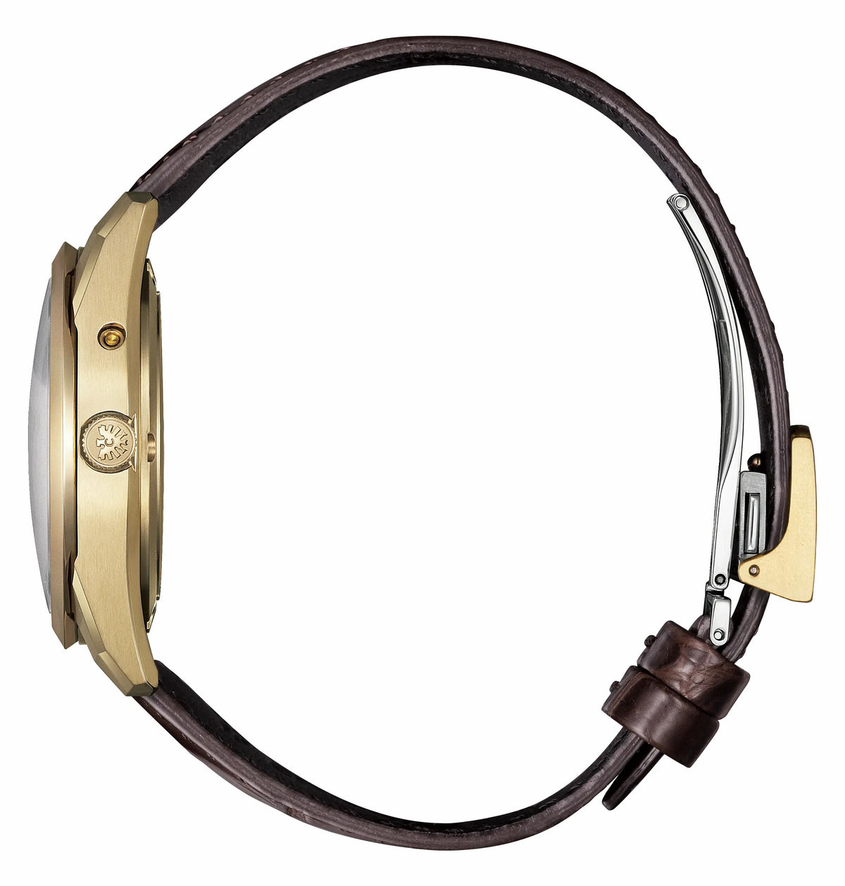 Citizen Recommended - The CITIZEN Brown Dial Crocodile Strap AQ4103-16W
