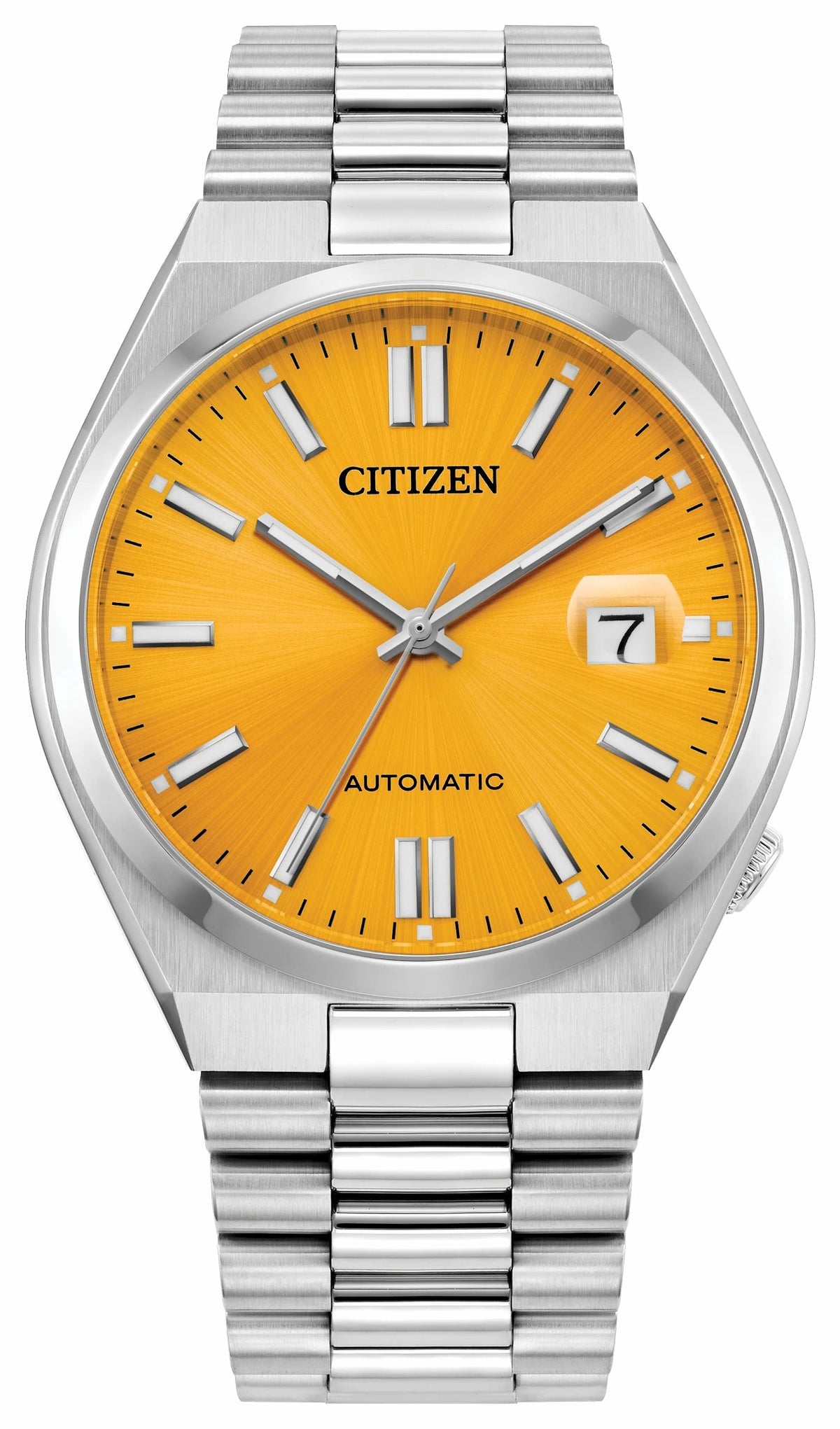 Citizen Exclusive - TSUYOSA Yellow Dial Stainless Steel Bracelet NJ0150-56Z
