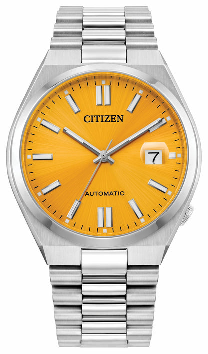Citizen Exclusive - TSUYOSA Yellow Dial Stainless Steel Bracelet NJ0150-56Z