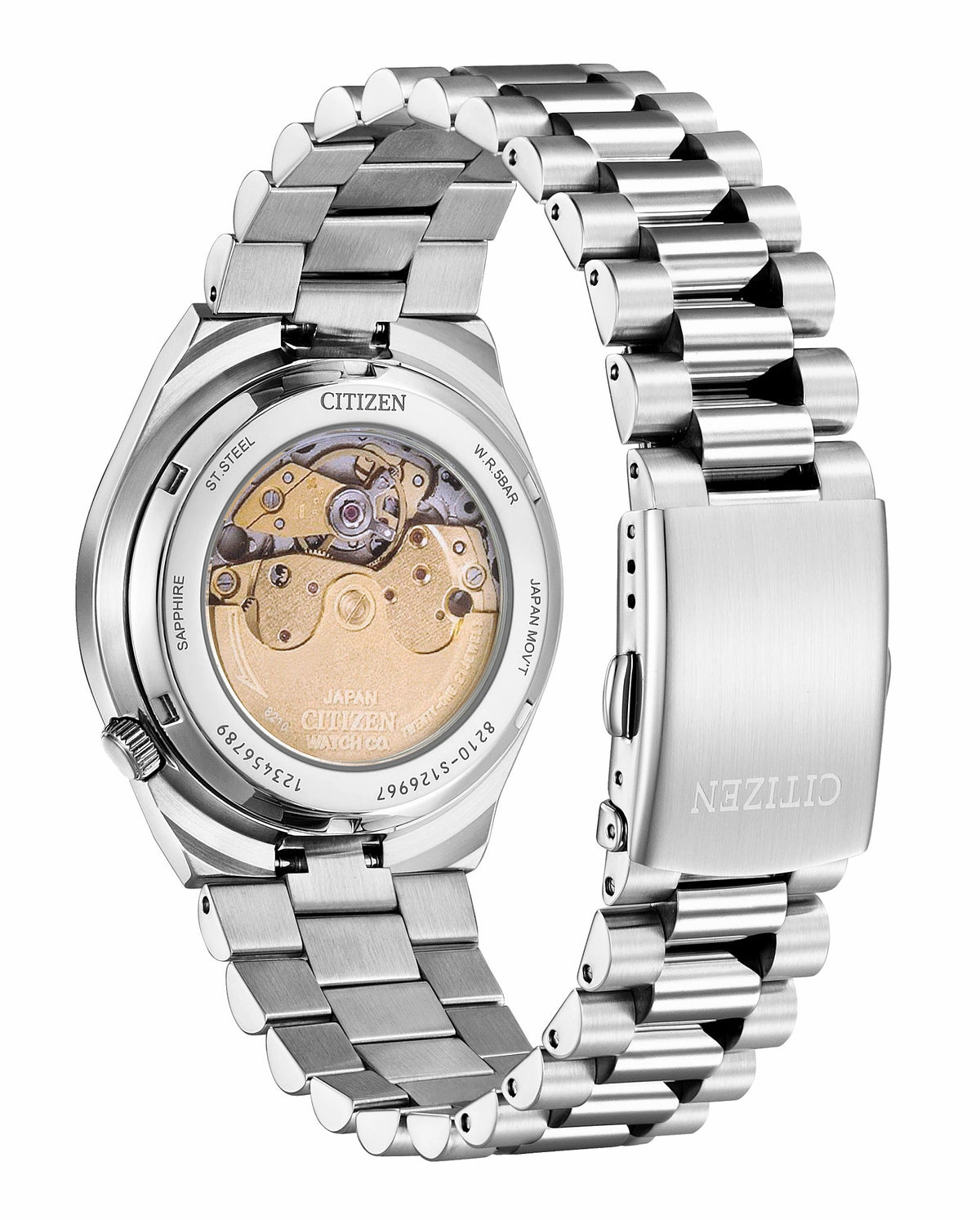 Citizen Quality - TSUYOSA Orange Dial Stainless Steel Bracelet NJ0151-53Z