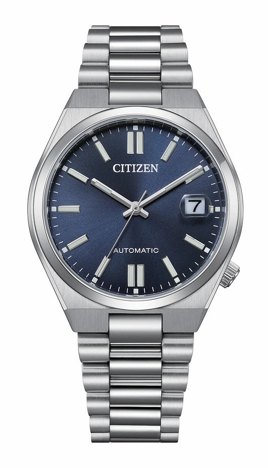 Citizen Smart Buy - TSUYOSA 37mm Blue Dial Stainless Steel Bracelet NJ0200-50M
