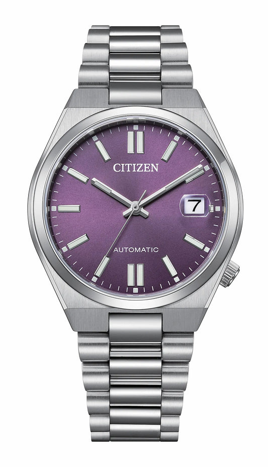 Citizen Everyday - TSUYOSA 37mm Purple Dial Stainless Steel Bracelet NJ0200-50W