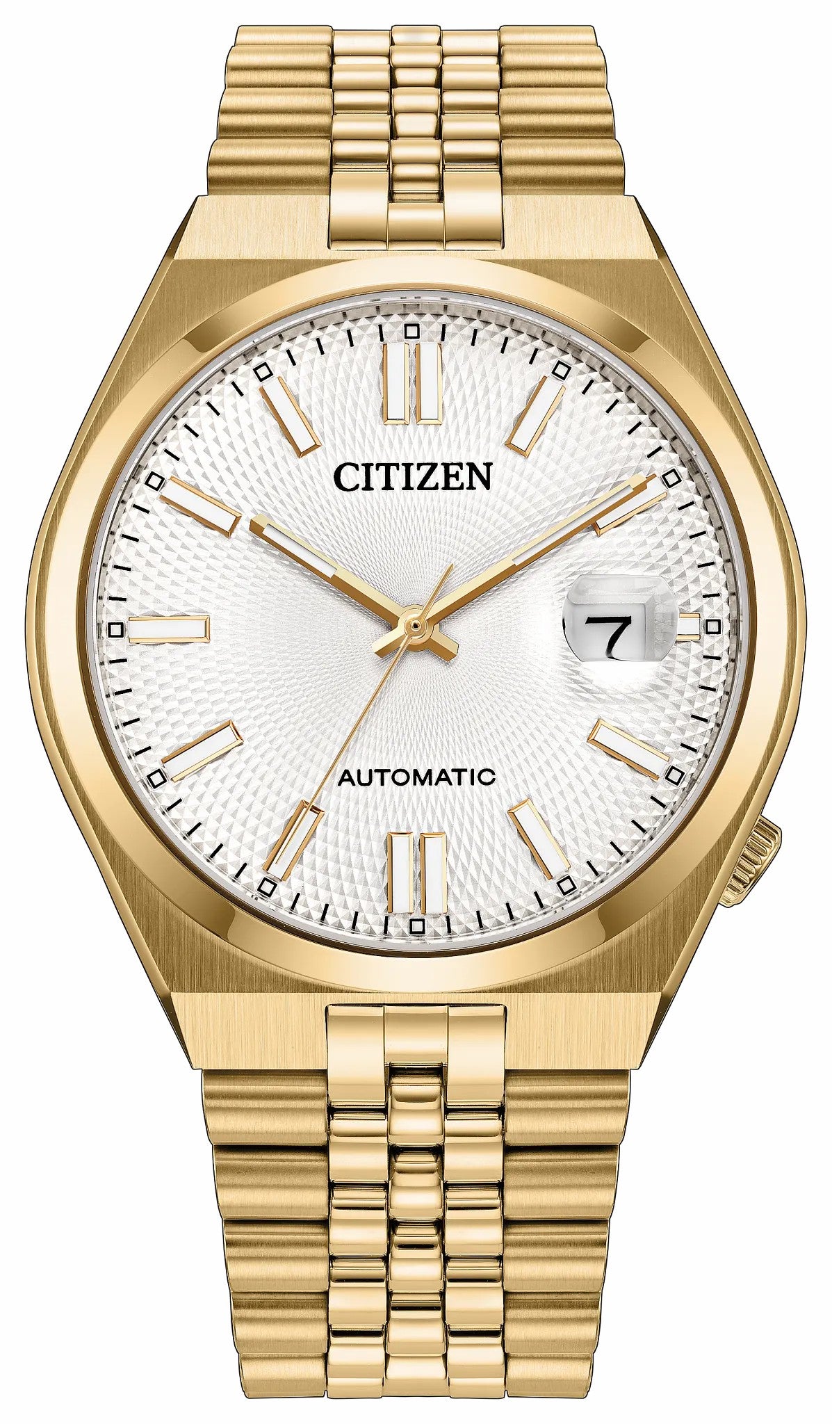 Citizen Premium - TSUYOSA 60 Silver-Tone Dial Stainless Steel Bracelet NK0022-50A