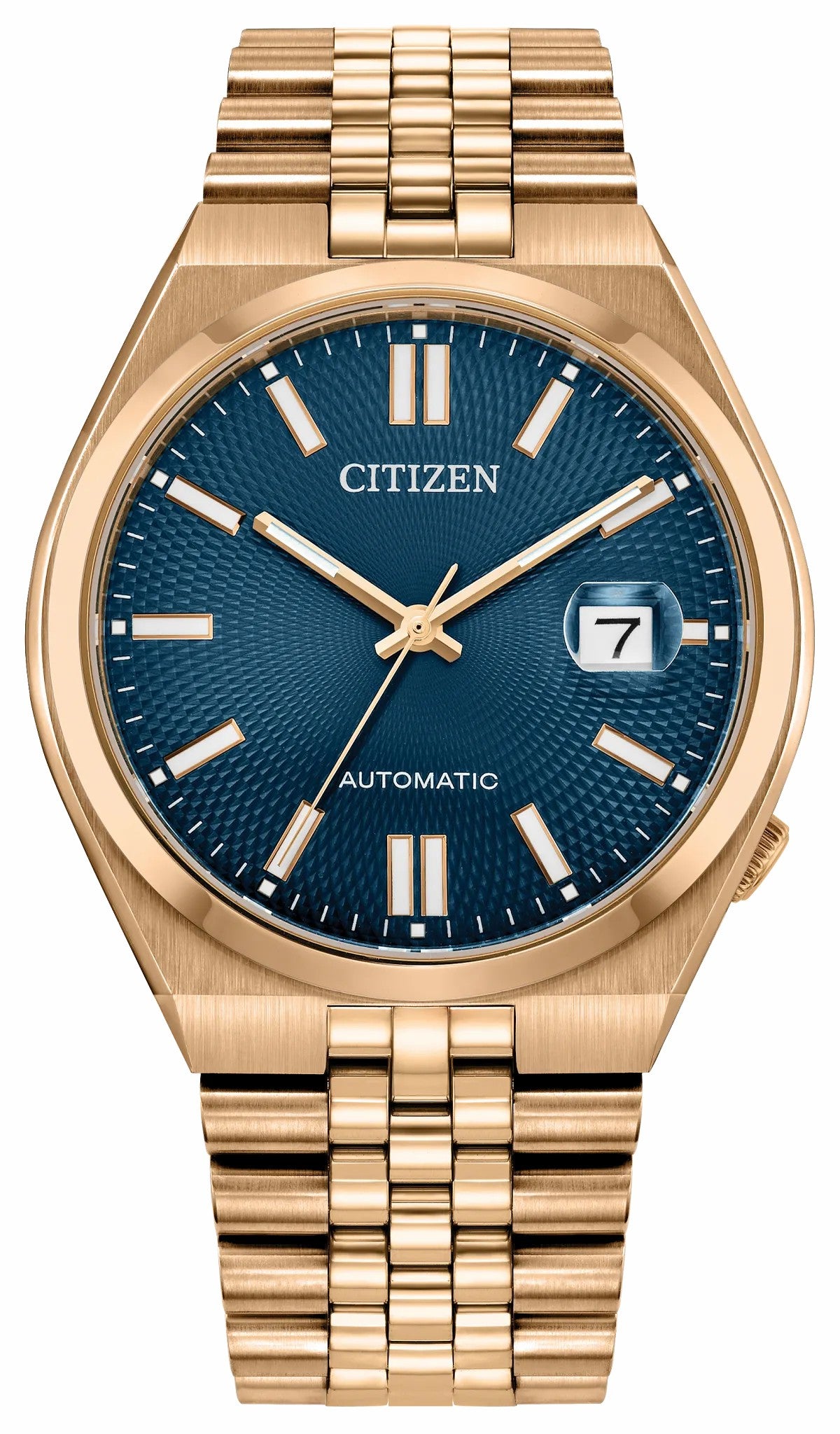 Citizen Hot Sale - TSUYOSA 60 Blue Dial Stainless Steel Bracelet NK0023-57L