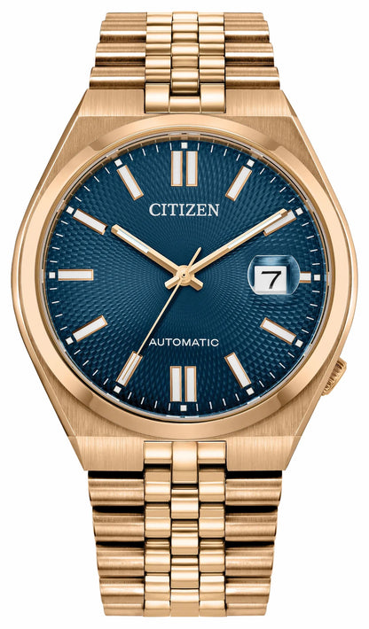 Citizen Hot Sale - TSUYOSA 60 Blue Dial Stainless Steel Bracelet NK0023-57L