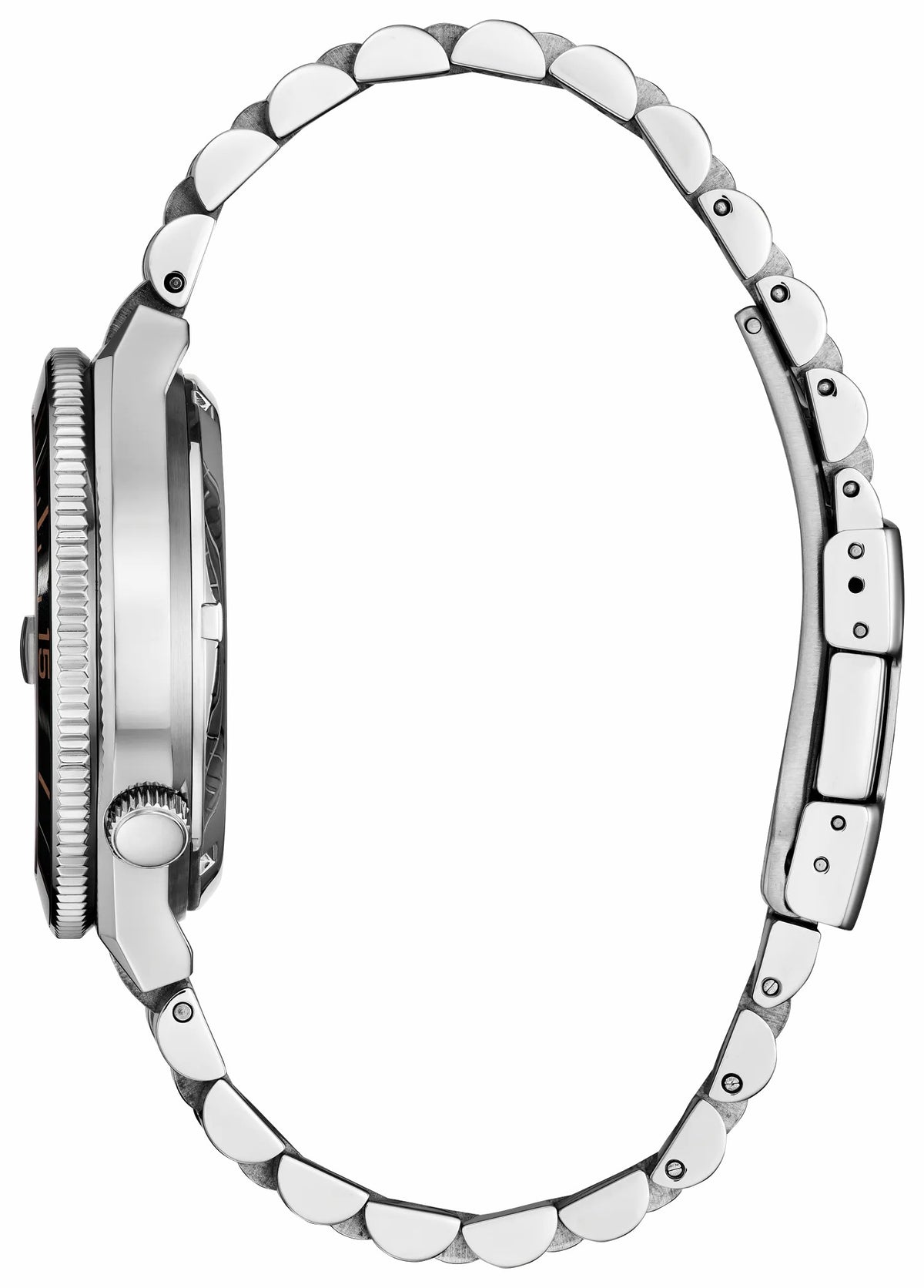 Citizen Trusted - TSUYOSA Shore "Time Slip" Black Dial Stainless Steel Bracelet NJ0238-57E