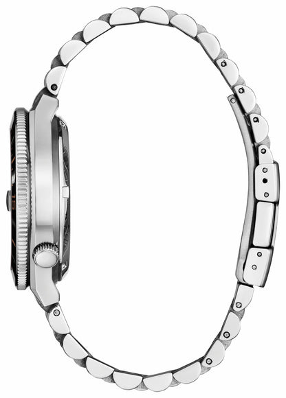 Citizen Trusted - TSUYOSA Shore "Time Slip" Black Dial Stainless Steel Bracelet NJ0238-57E