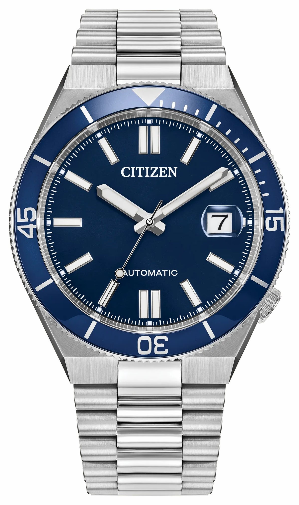 Citizen Special Offer - TSUYOSA Shore Navy Dial Stainless Steel Bracelet NJ0230-59L