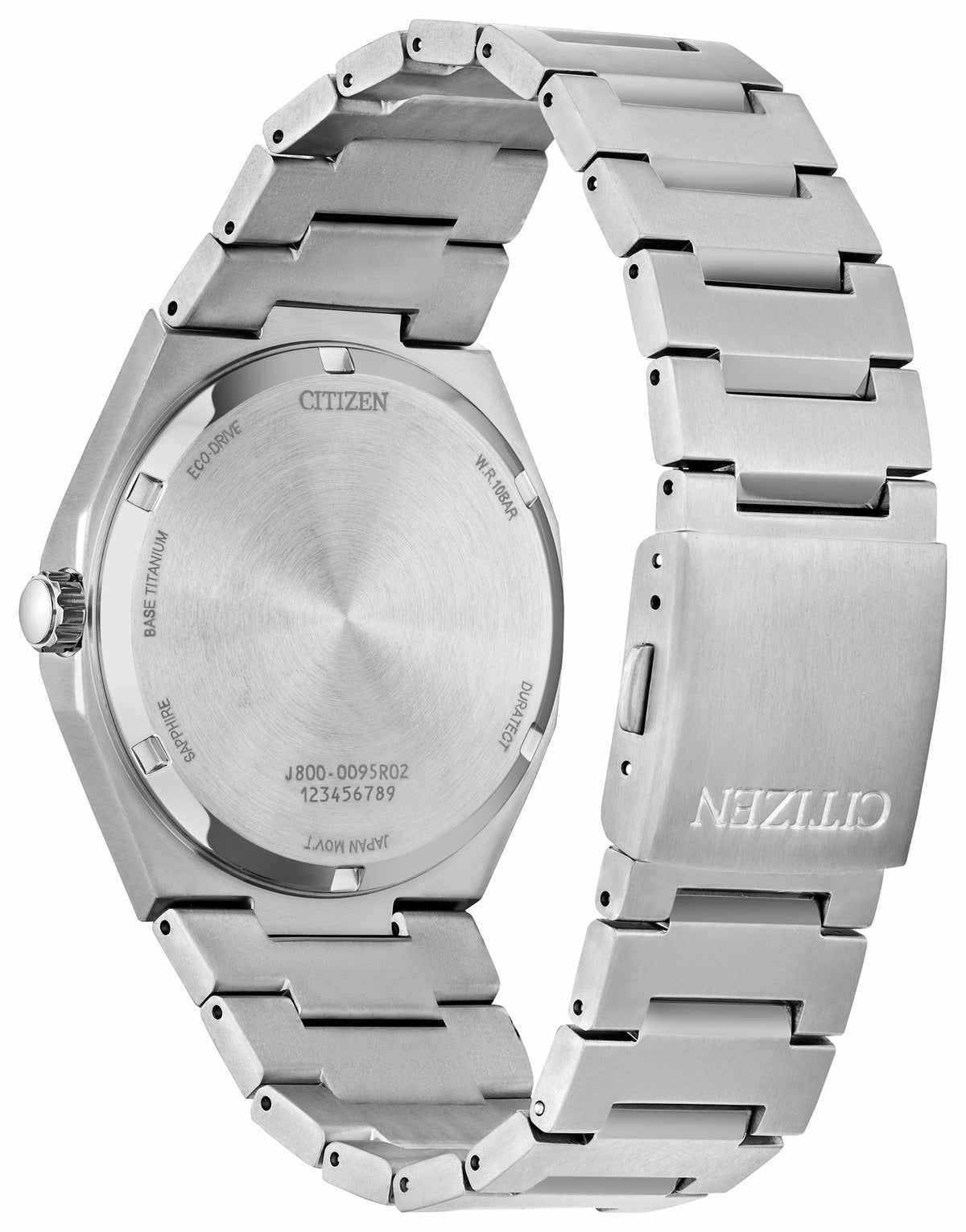 Citizen Value - Zenshin Three-hand White Dial Super Titanium Bracelet AW0130-85A