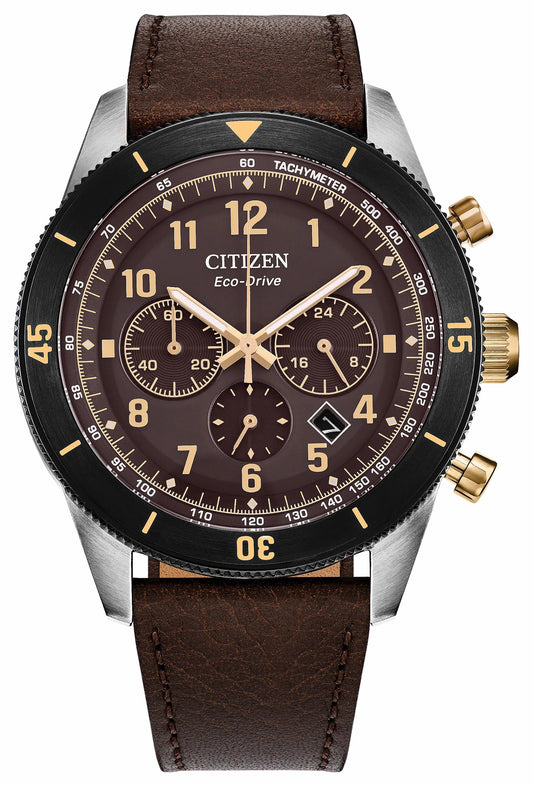 Citizen Everyday - Terra Force Brown Dial Leather Strap CA4746-08X