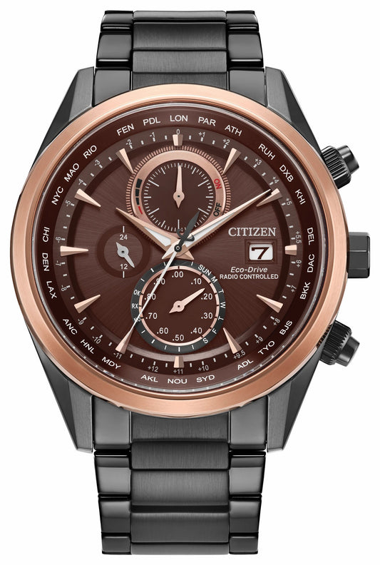 Citizen Featured - Sport Luxury Red Dial Stainless Steel Bracelet AT8267-51X