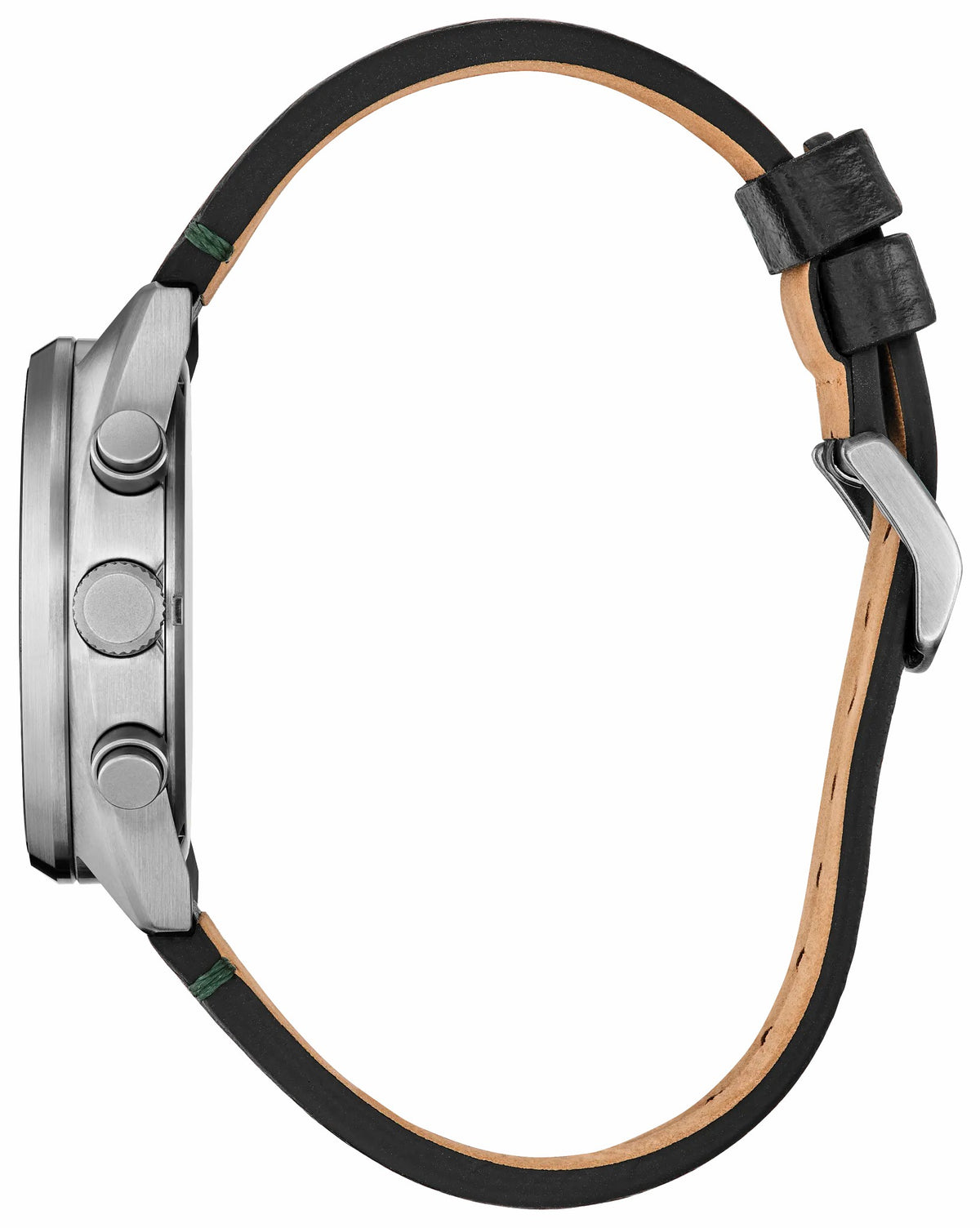 Citizen Smart Buy - Sport Casual Green Dial Leather Strap CA7041-07X