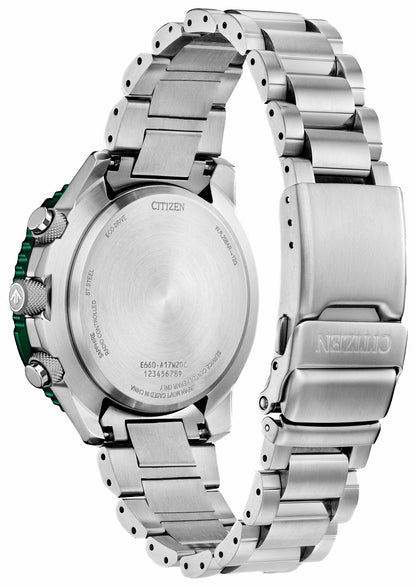 Citizen Discount - Promaster Air A-T Green Dial Stainless Steel Bracelet CB5004-59W