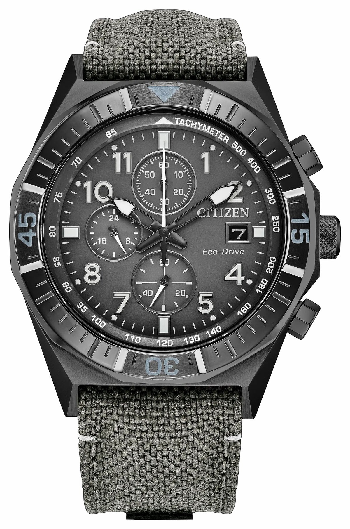 Citizen Customer Favorite - Nighthawk Gray Dial Nylon Strap CA0897-04H