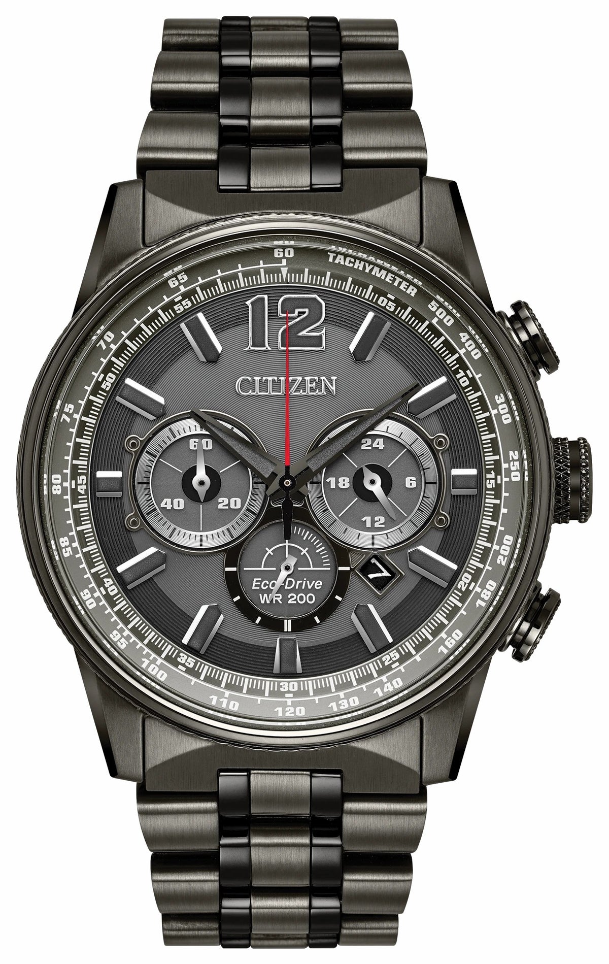 Citizen Premium - Nighthawk - Men's Eco-Drive CA4377-53H Chronograph Watch