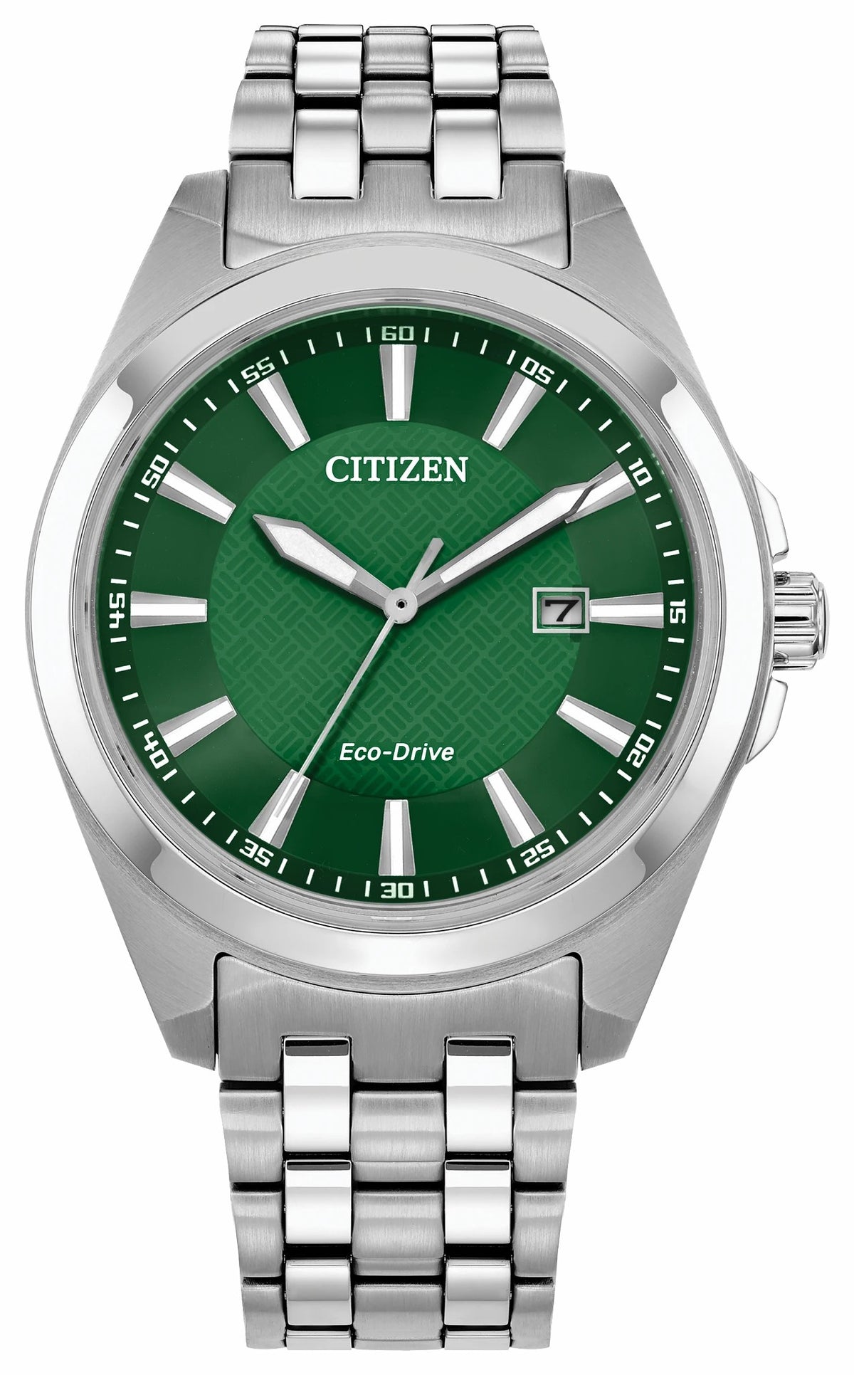 Citizen Sale - Peyten Green Dial Stainless Steel Bracelet BM7530-50X
