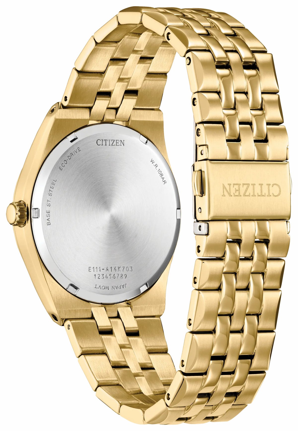 Citizen Popular - Corso Black Dial Stainless Steel Bracelet BM7333-85E