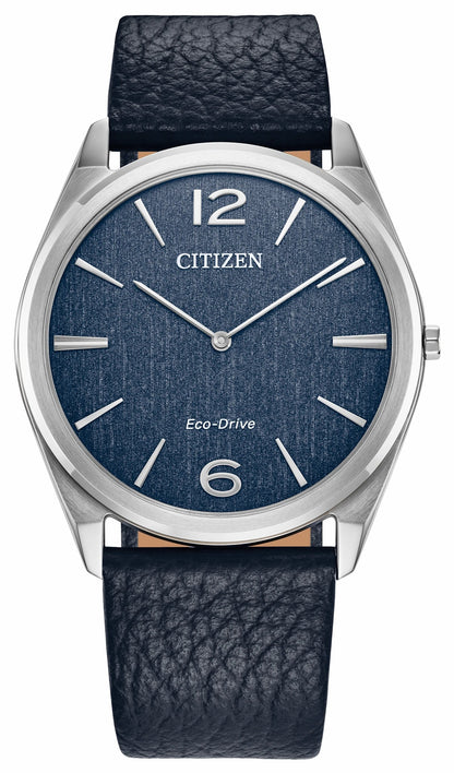 Citizen New - Suratto Blue Dial Leather Strap AR3120-08L