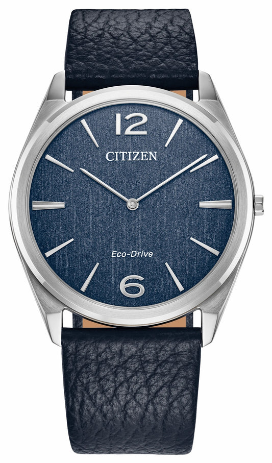 Citizen New - Suratto Blue Dial Leather Strap AR3120-08L