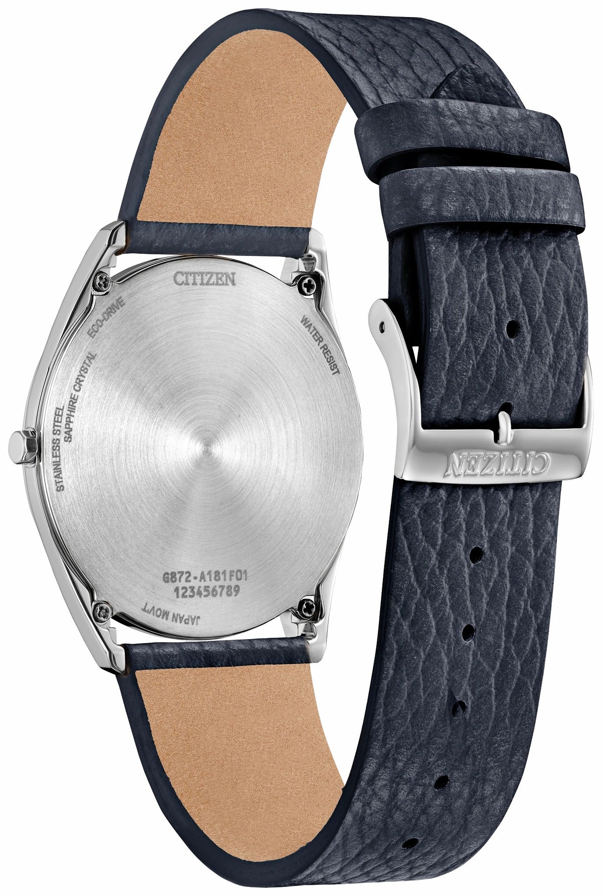 Citizen New - Suratto Blue Dial Leather Strap AR3120-08L
