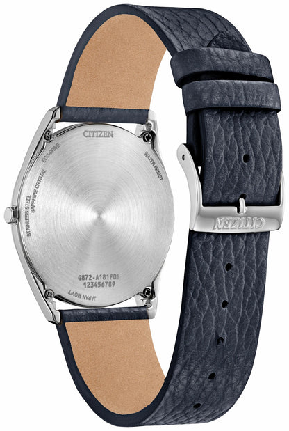 Citizen New - Suratto Blue Dial Leather Strap AR3120-08L