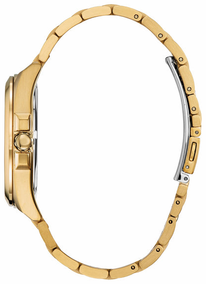 Citizen Special Offer - Citizen Peyten Eco-Drive Blue Dial Gold Stainless Steel Watch