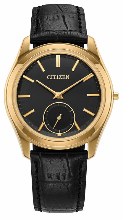 Citizen Trusted - Eco-Drive One Black Dial Crocodile Strap AQ5022-02E