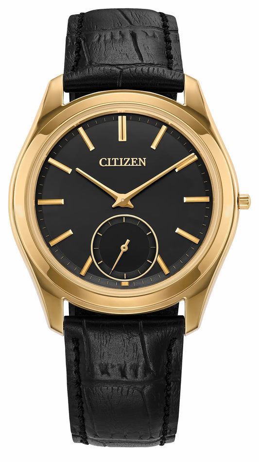Citizen Trusted - Eco-Drive One Black Dial Crocodile Strap AQ5022-02E