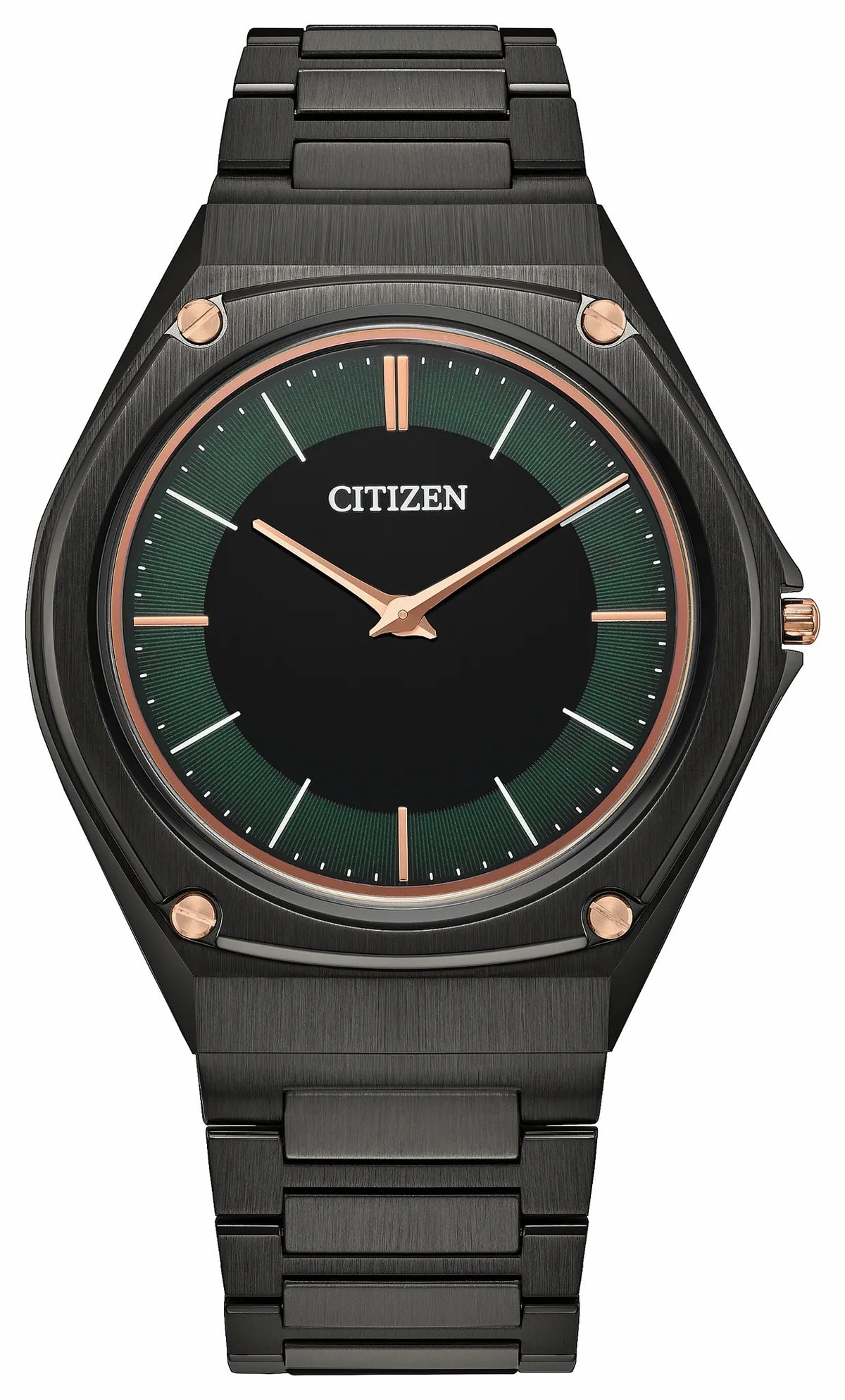 Citizen Latest - Eco-Drive One Green Dial Stainless Steel Bracelet AR5065-54W