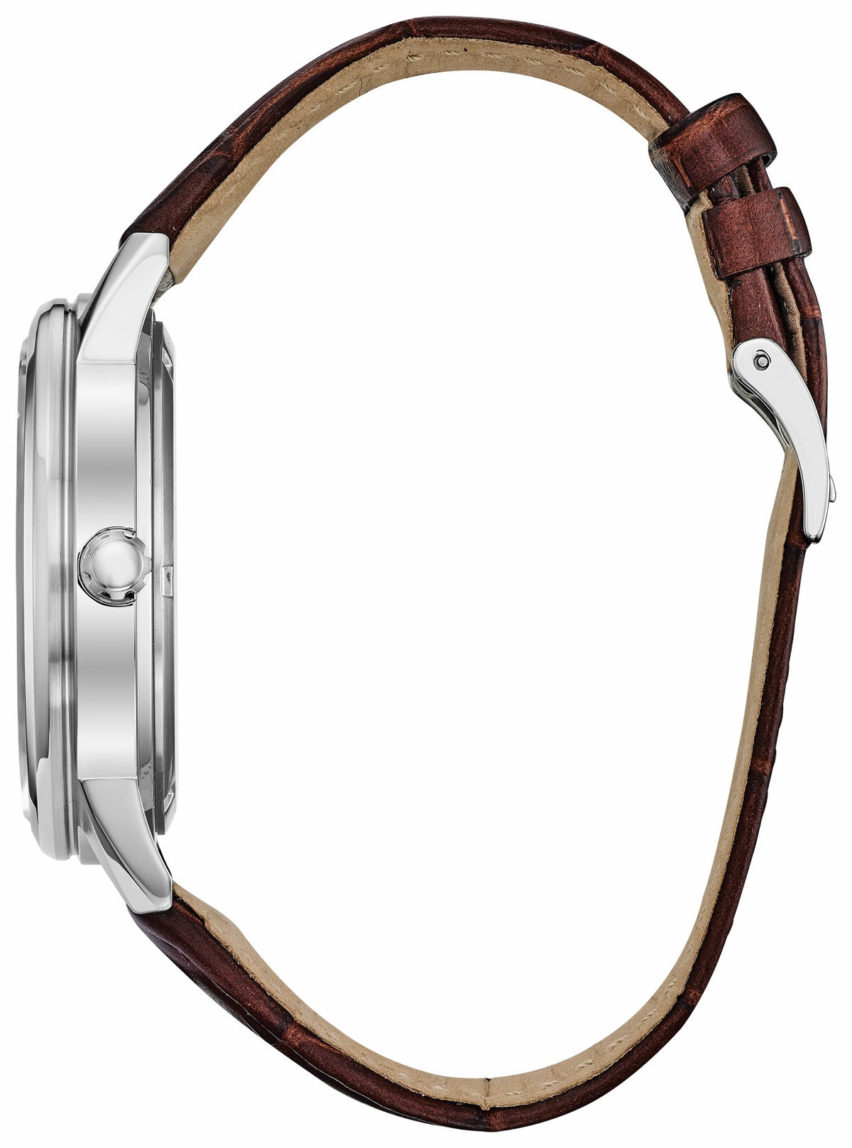 Citizen Featured - Corso - Men's Eco-Drive BU2070-12L Leather Strap Watch