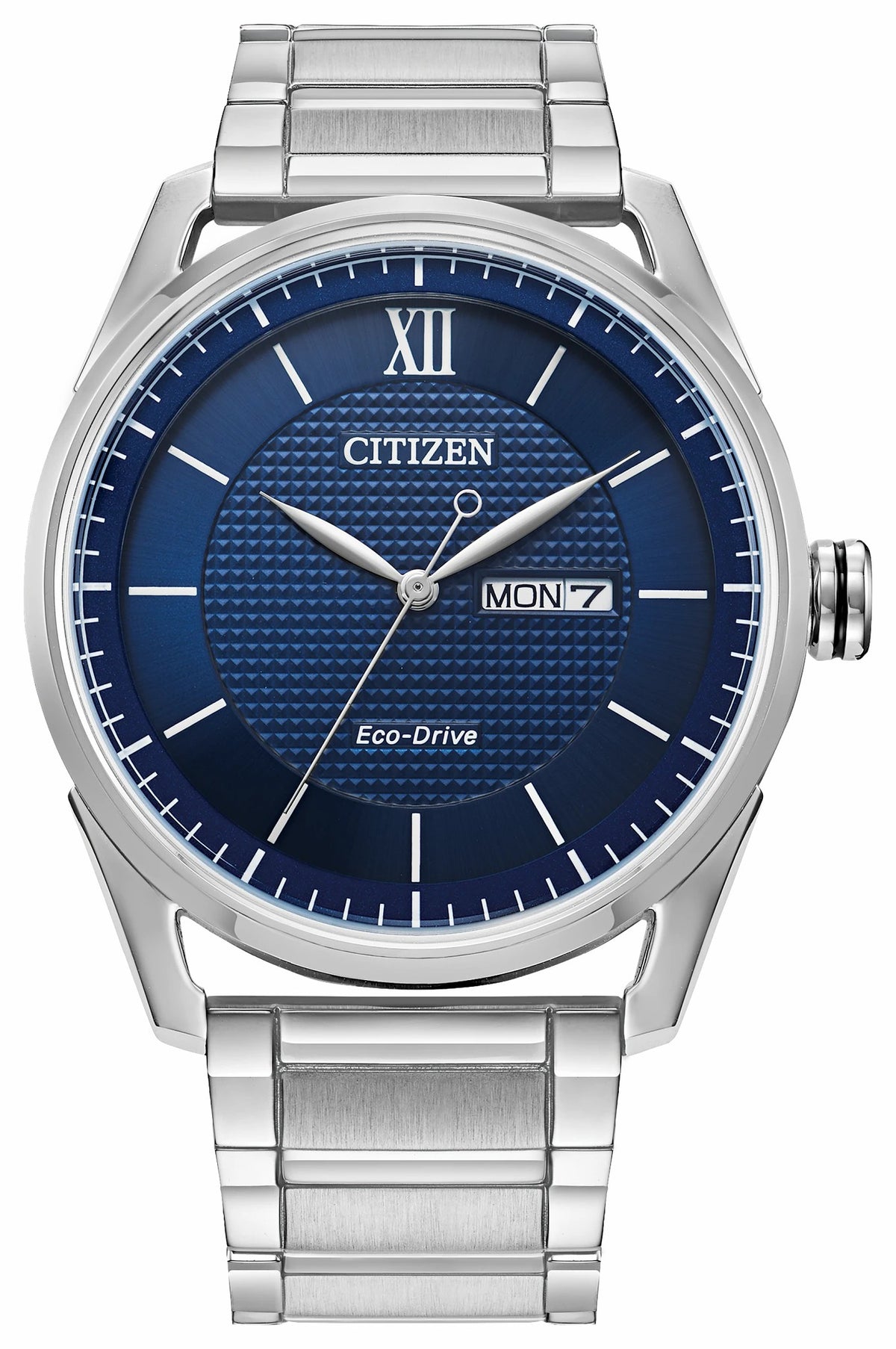 Citizen Hot Sale - Classic Blue Dial Stainless Steel Bracelet AW0081-54L