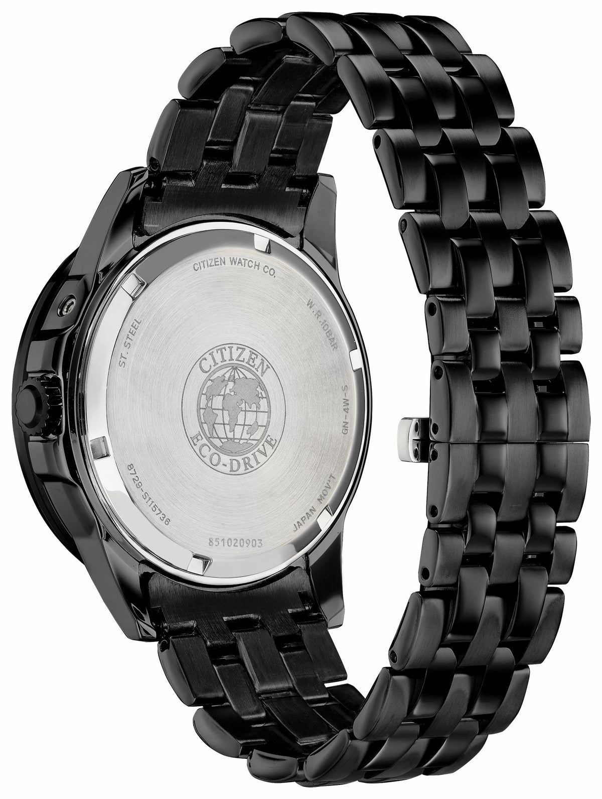 Citizen Recommended - Citizen Calendrier Moonphase Men's Eco-Drive Black Watch