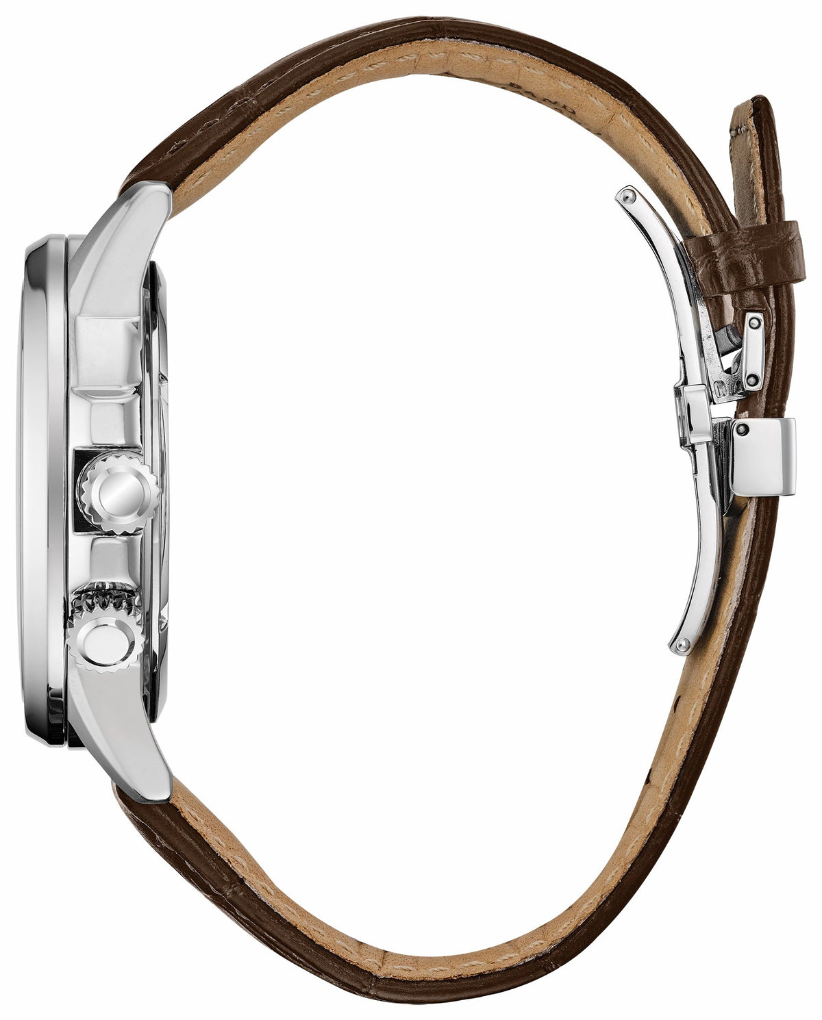 Citizen Latest - Calendrier - Men's Eco-Drive BU2020-29X Brown Leather Watch